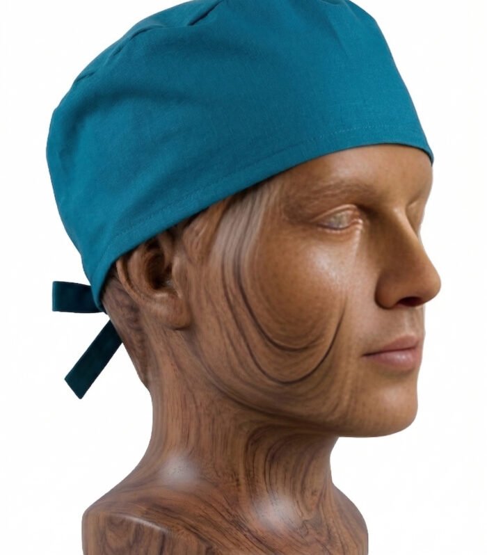Medical Cap Unisex Teal Blue