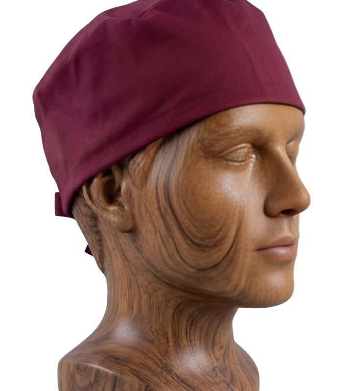 Medical Cap Unisex Maroon