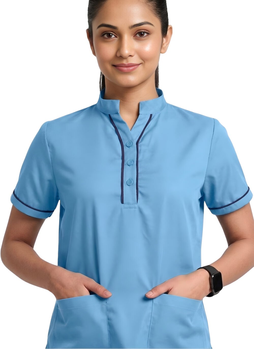 Sky Blue Women's Hospital Staff Uniform | Medex Wear