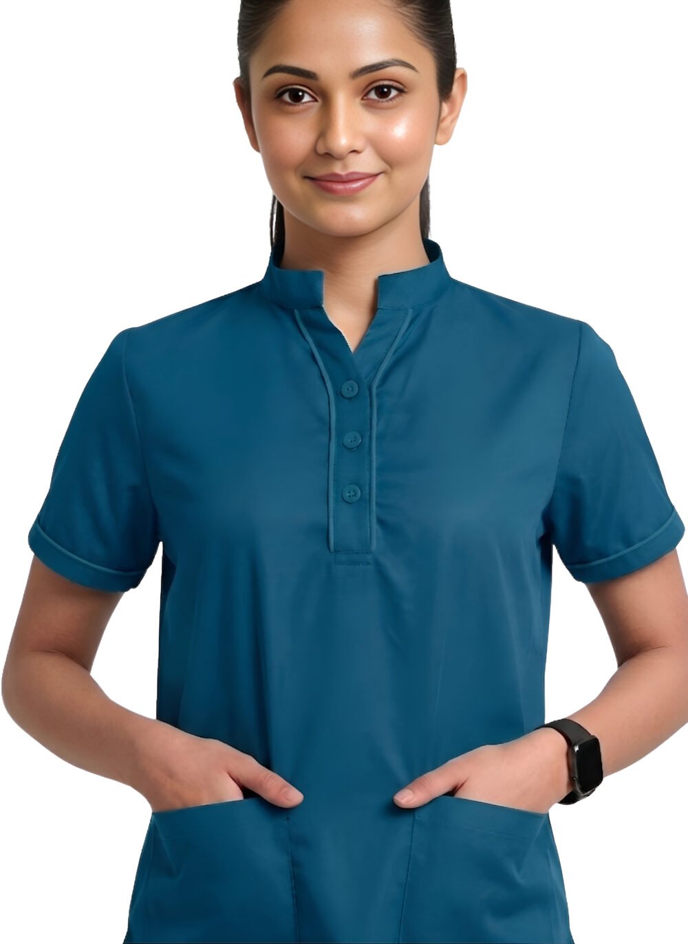 Teal Blue Women's Hospital Staff Uniform | Medex Wear
